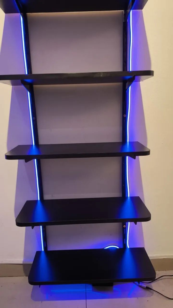 Prateleira Móvel  com 8 Prateleiras Sem Leds - Foto 4