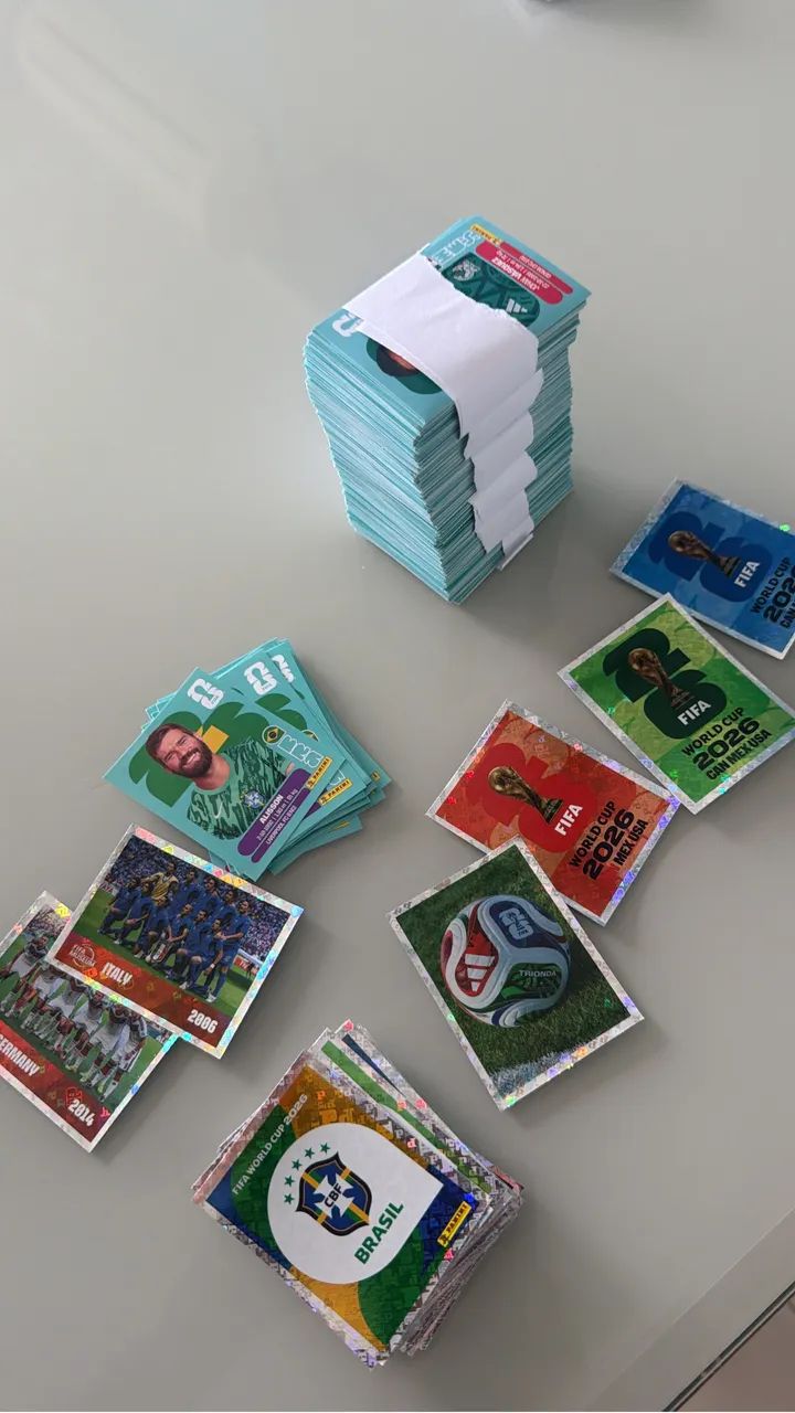 FIGURINHAS DA COPA 2026 COMPLETE SEU ÁLBUM 