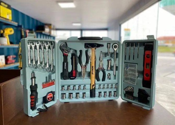  Kit De Ferramentas Com Maleta Dobrável 160 Peças - Schulz