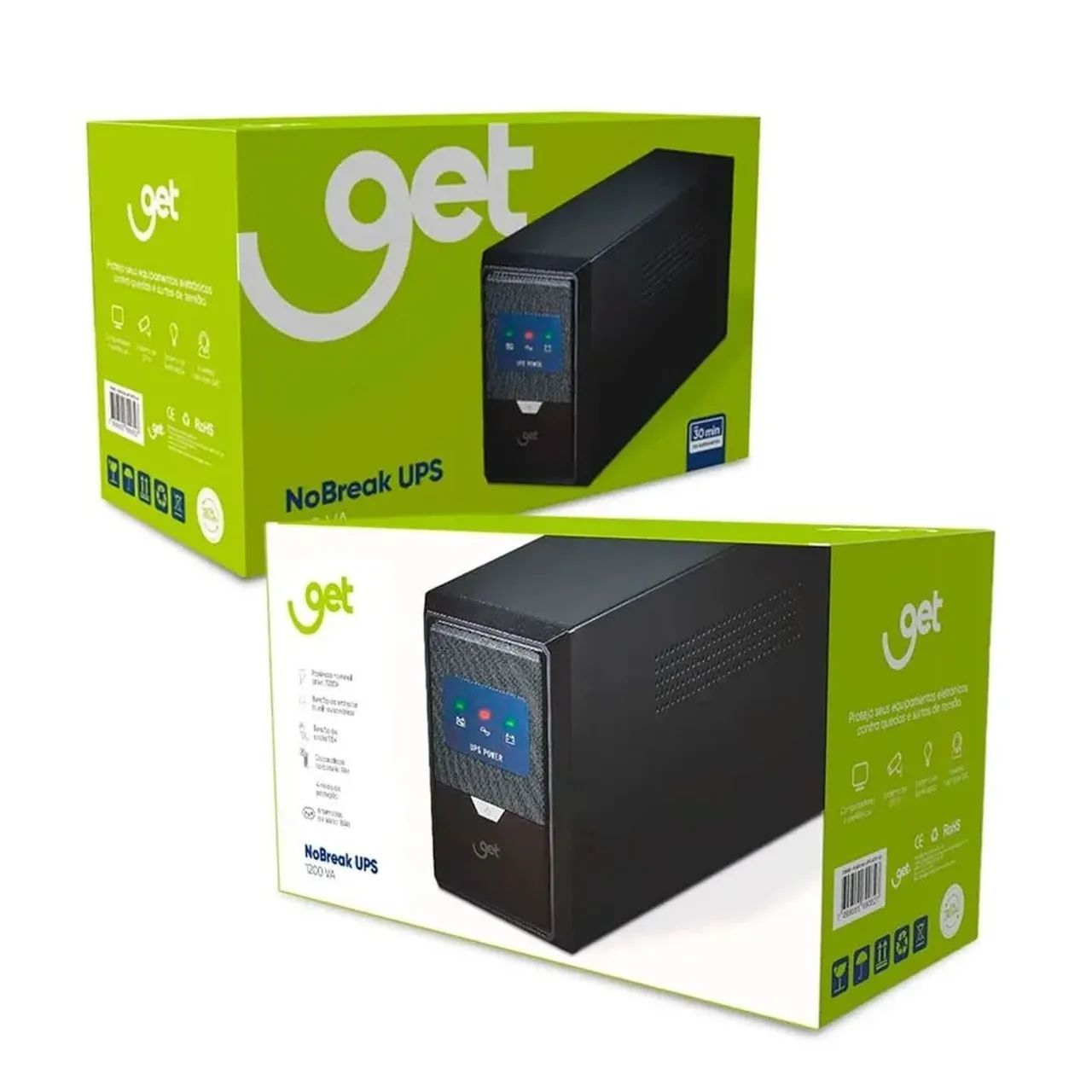 Nobreak 800va UPS Get (entrega gratis)