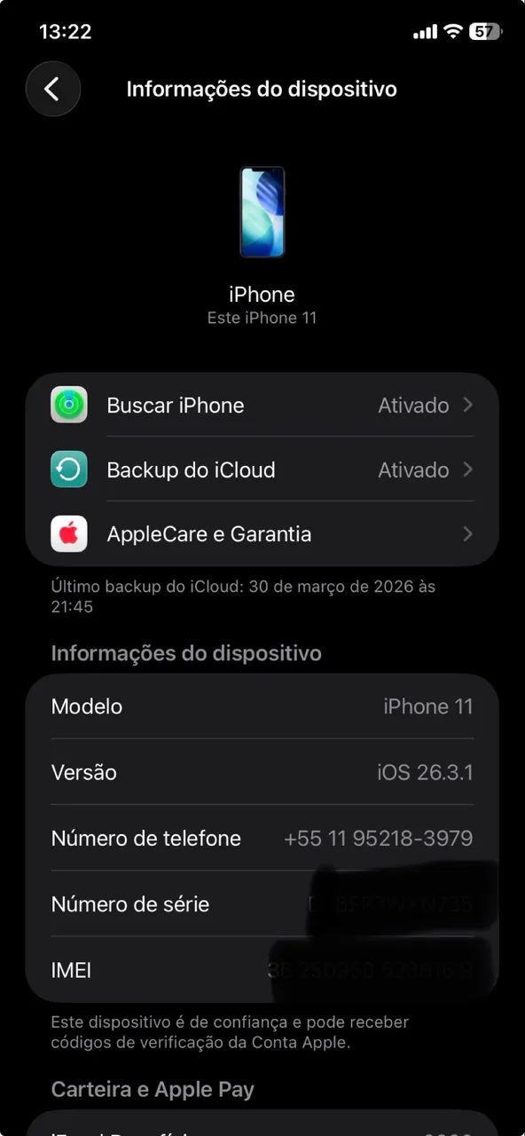 iPhone 11 - 64GB Preto - Foto 4
