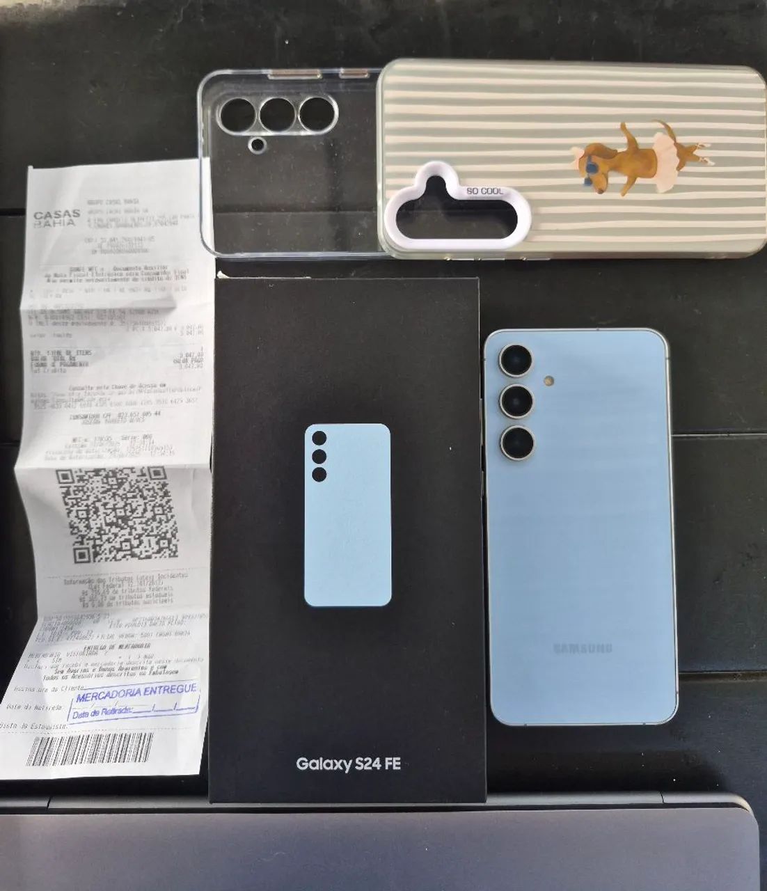 Samsung Galaxy S24fe Azul + Nf