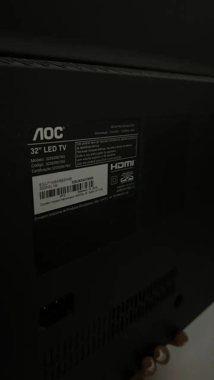 Tv 32 polegadas HDMI AOC - Foto 2