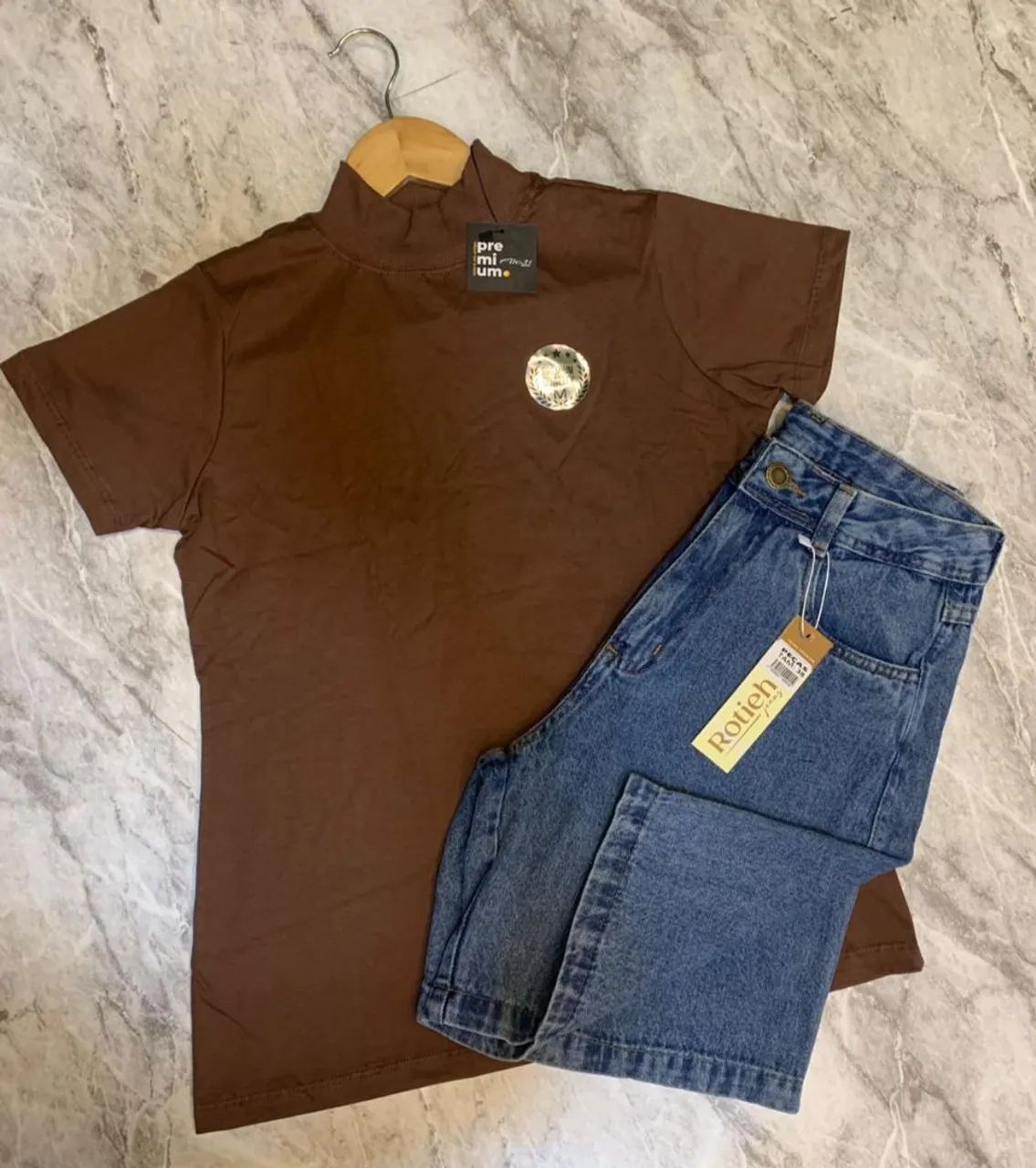 conjunto feminino saia e blusa - Foto 2