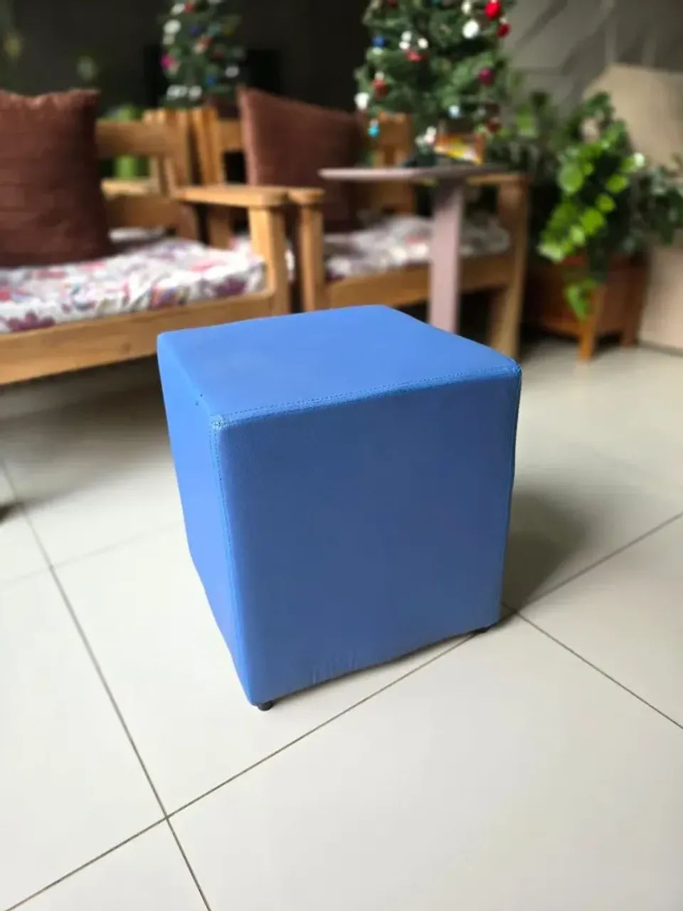 Puff Quadrado Tok&Stock - Foto 3