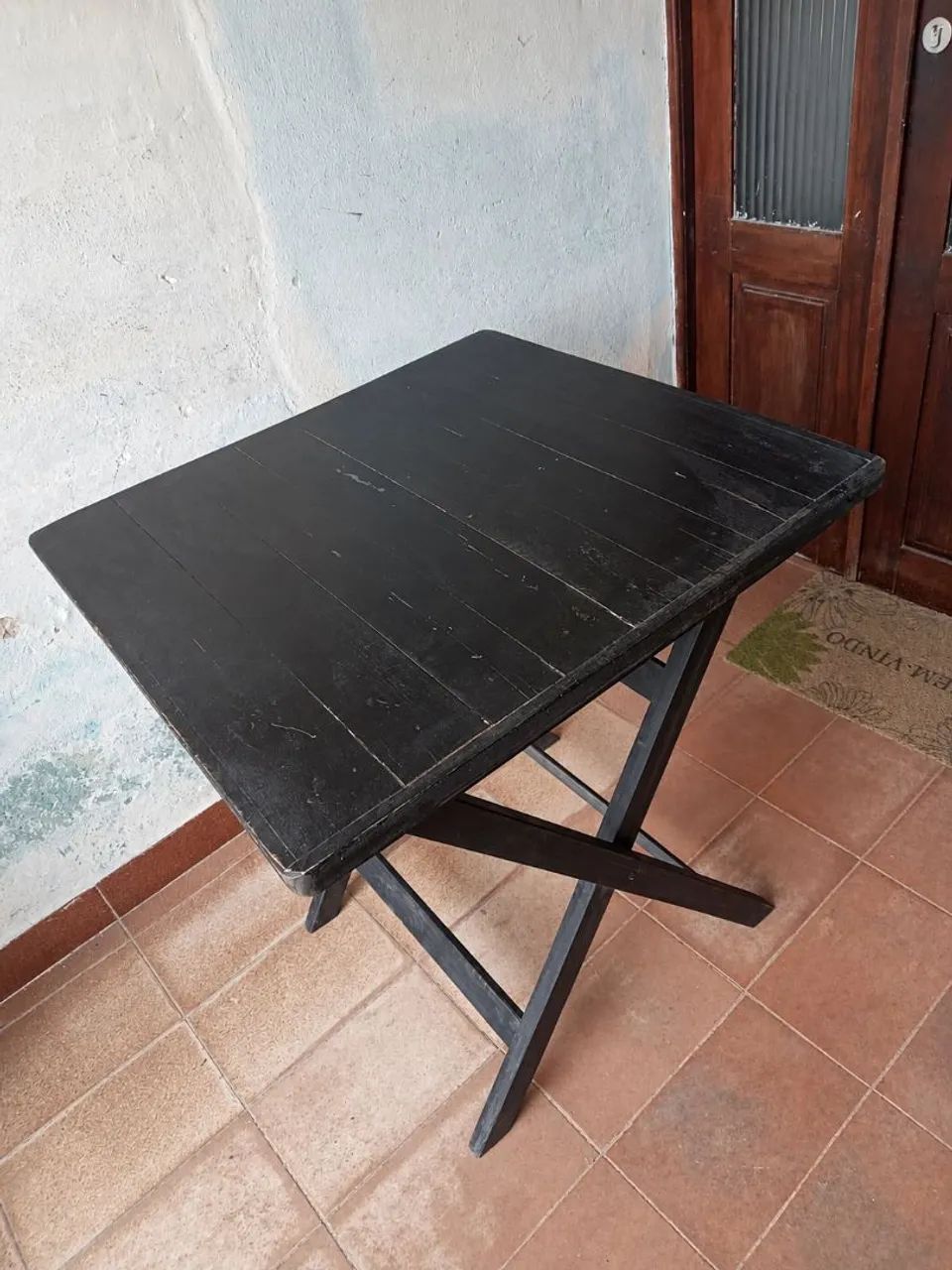 Mesa de madeira - mesa bar