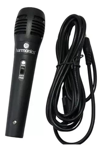 Microfone C/ Cabo 3mts Harmonics Mdc101 Dinâmico Supercardióide Preto *ENTREGA GRÁTIS* - Foto 4