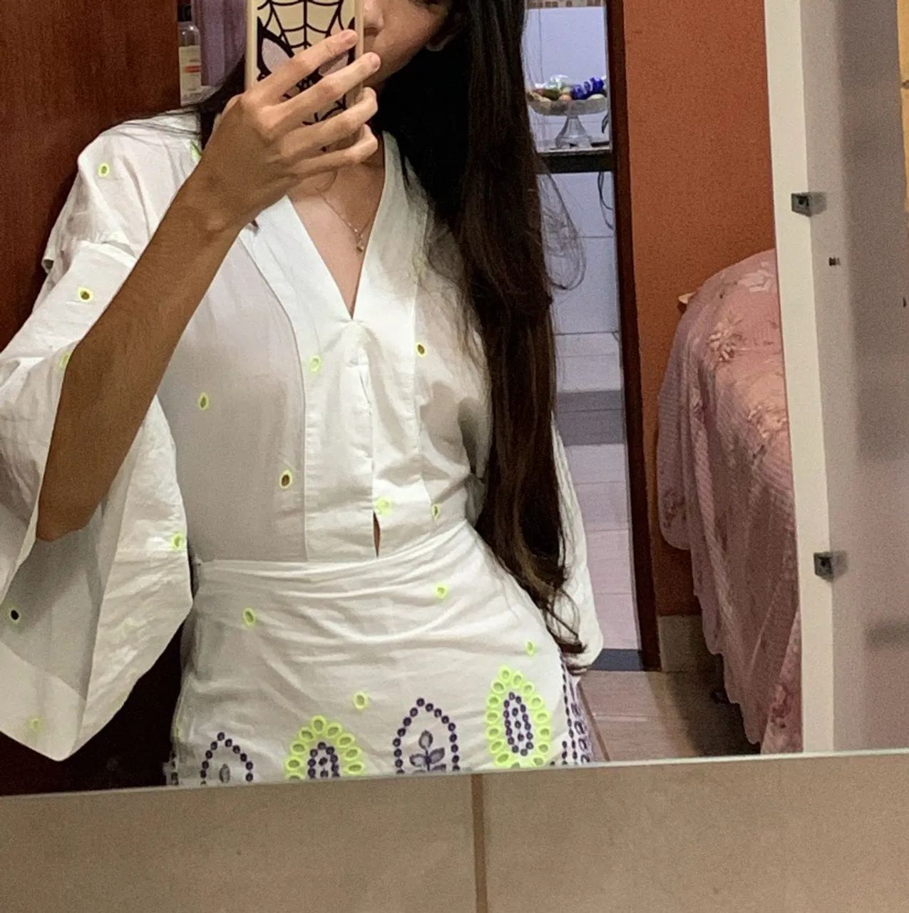 vestido curto branco  - Foto 2