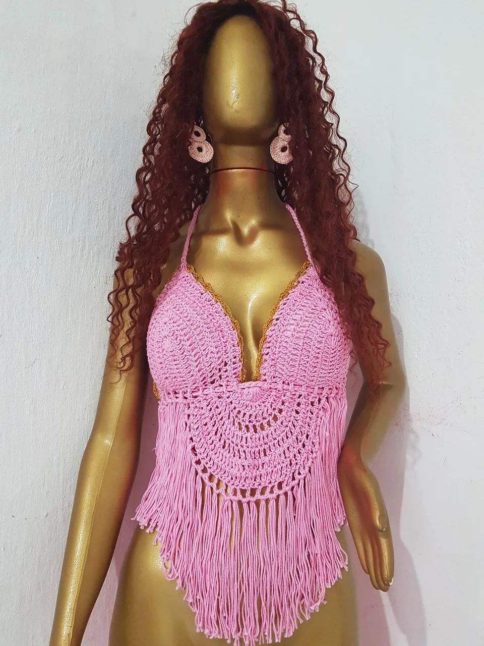Crooped croche chama *19