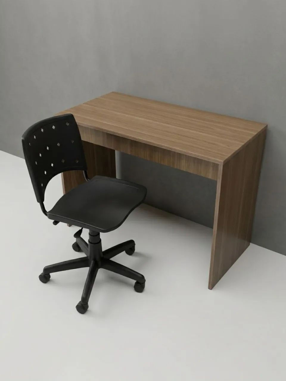 Mesa 90cm e Cadeira para escritório 
