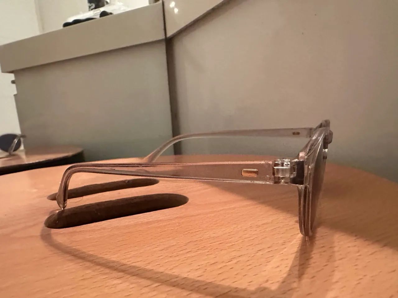 óculos de sol round transparente  - Foto 2