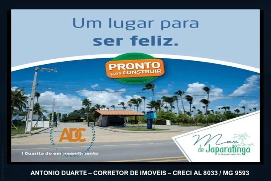 ADC JAPARATINGA - TERRENO A BEIRA MAR, COM 600 METROS - Foto 5