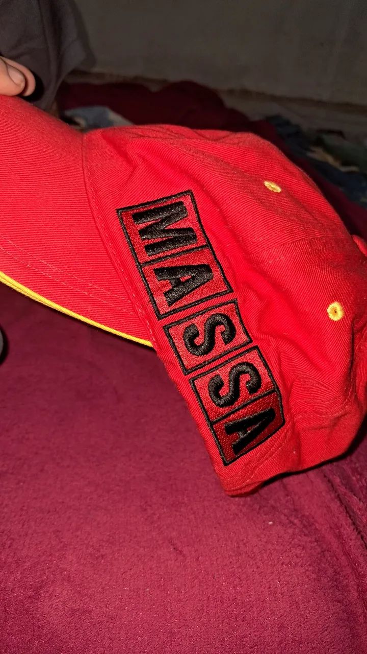 BONÉ PUMA FERRARI 2008 FELIPE MASSA ORIGINAL - Foto 3