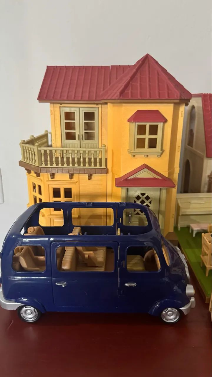 Mega Lote Sylvanian Families com 4 Casas, Carros e Móveis - Foto 5