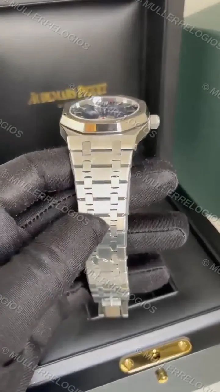 Audemars Piguet Tourbillon Automático + Caixa AP Completa - Foto 3
