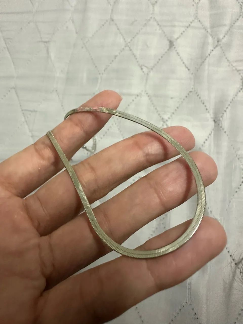 Cordão de prata 