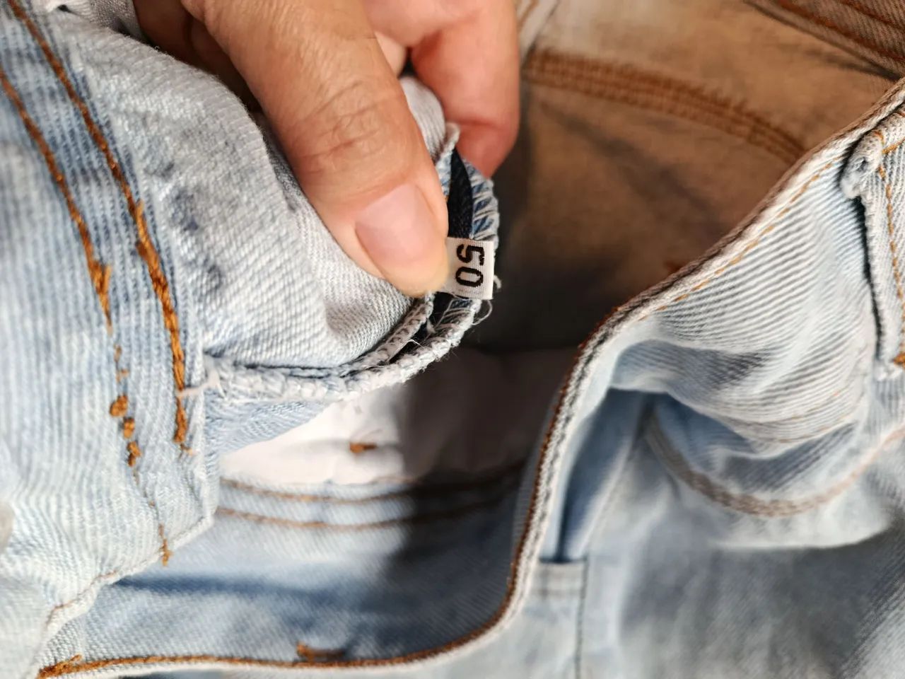 Short jeans feminino 50  - Foto 4