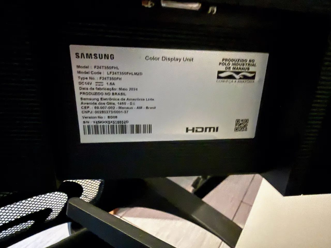 Monitor Gamer Samsung 24 polegadas - Foto 4