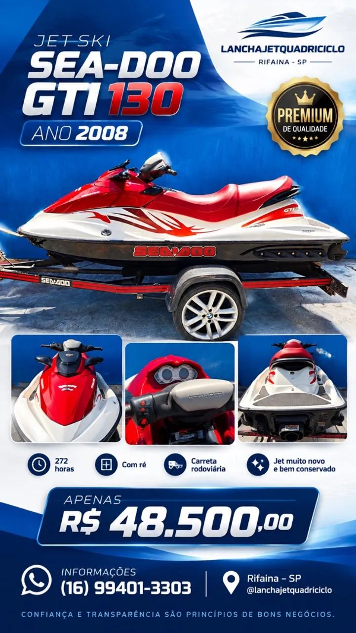 Jetski Seadoo gti 130