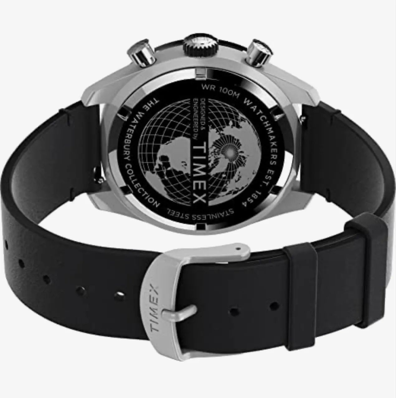 Relógio Timex Q Cronógrafo Preto Novo - Foto 2