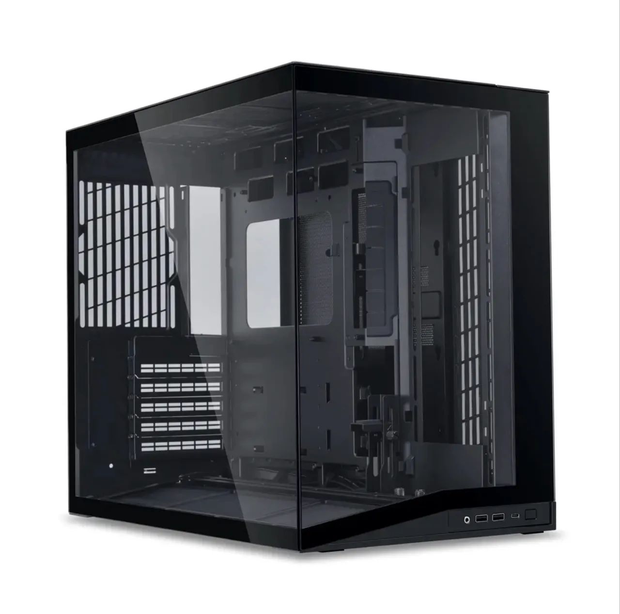 Gabinete Lian Li mini v2 preto  - Foto 3