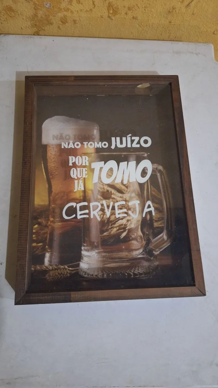Quadro porta tampinhas - Foto 2