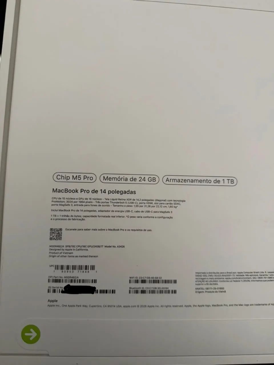 Macbook Pro M5 Pro 14,2? 24/1TB - Foto 2