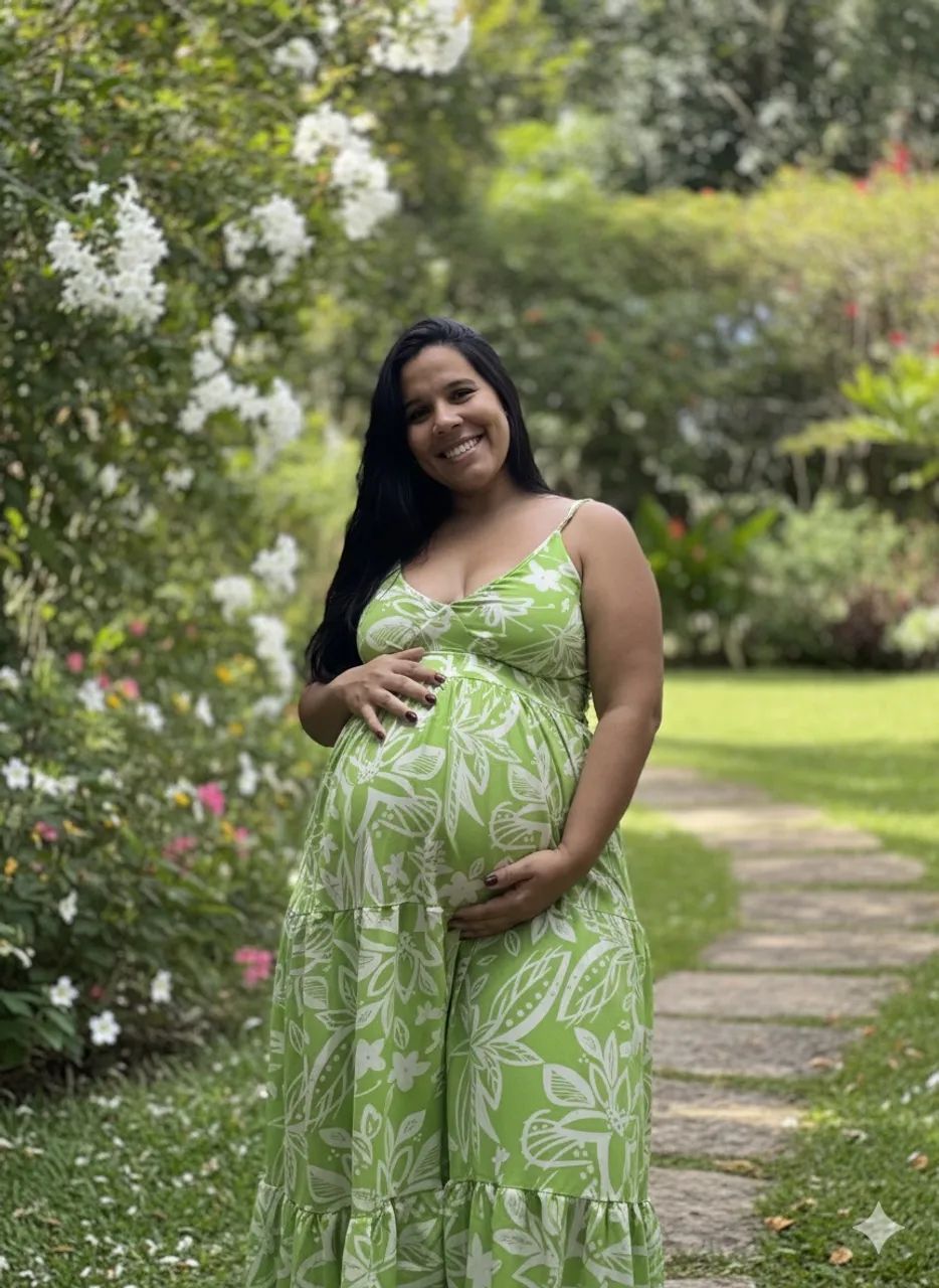 Vestido pra gestante