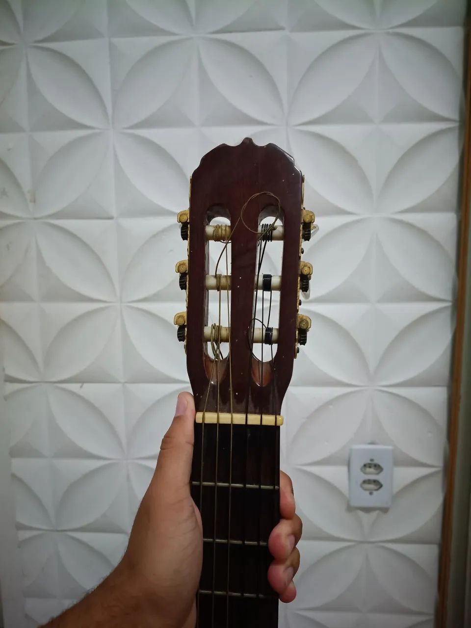 Violão Eletroacústico Eagle CH 800 Nylon Perfeito Estado - Foto 4