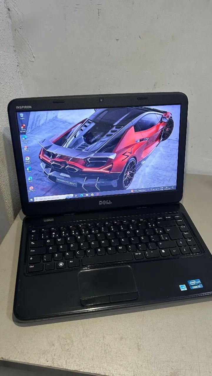 notebook Dell inspiron core i5 8GB RAM SSD top 