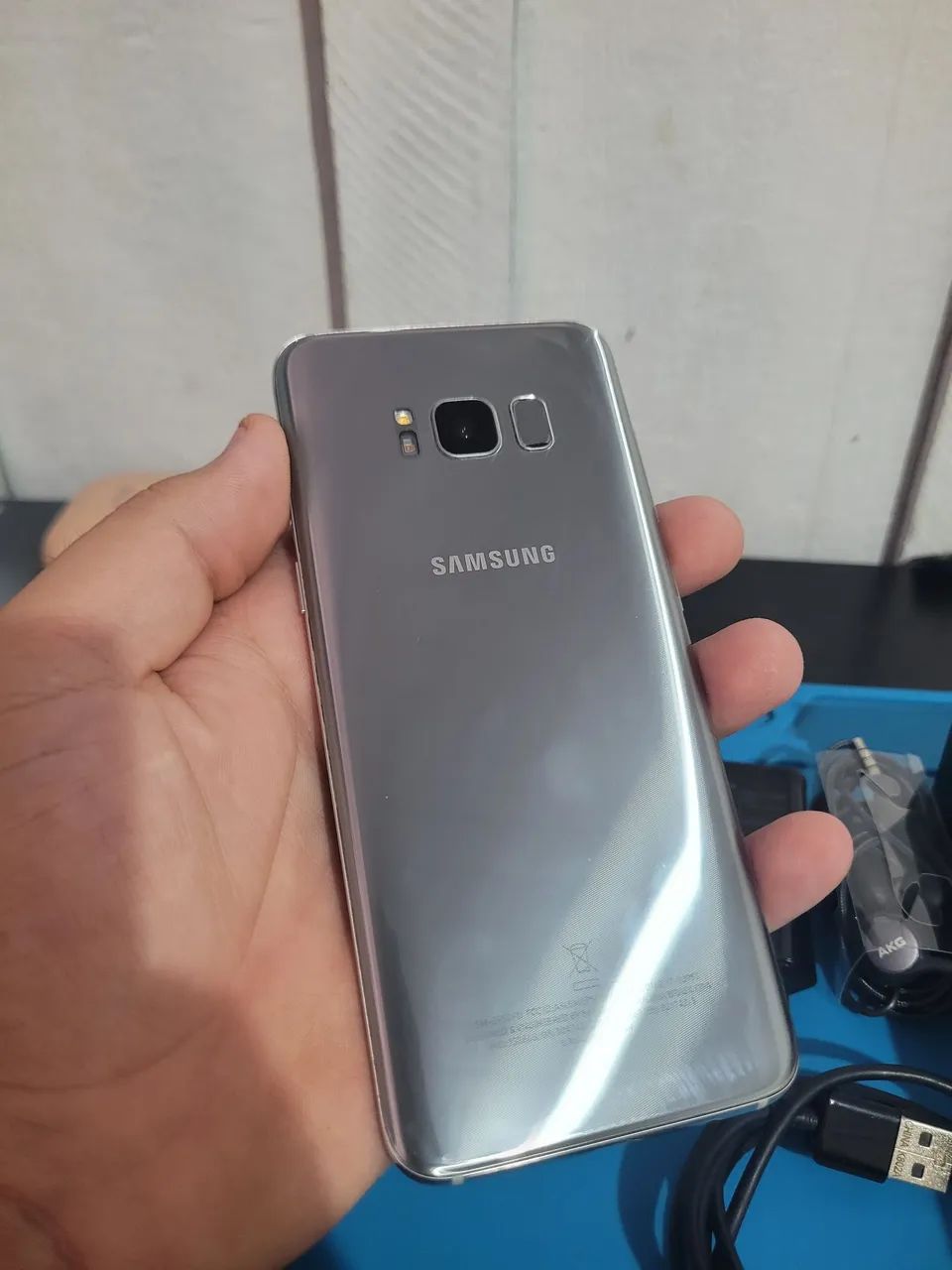 vendo celular s8 64 gigas todo original - Foto 4