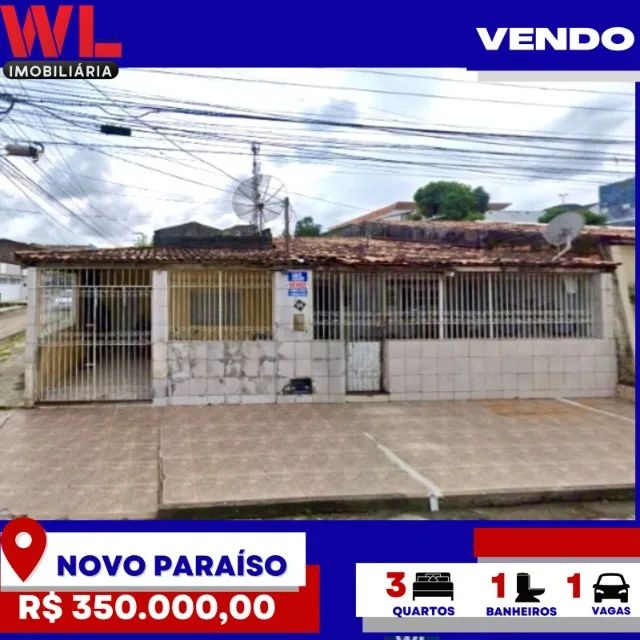 Vendo - Casa no Novo Paraíso
