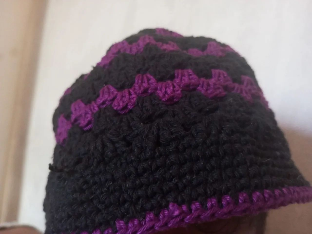 Gorro de crochê 