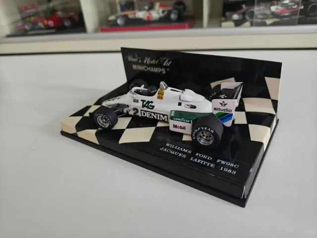 Miniatura Williams FW08C - Jacques Lafitte - 1983 - Escala 1:43 - Foto 3