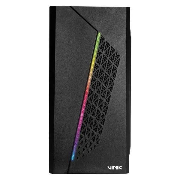 GABINETE GAMER VINIK BEAM PRETO LATERAL ACRILICO - GGBACBK NOVO LACRADO! - Foto 3