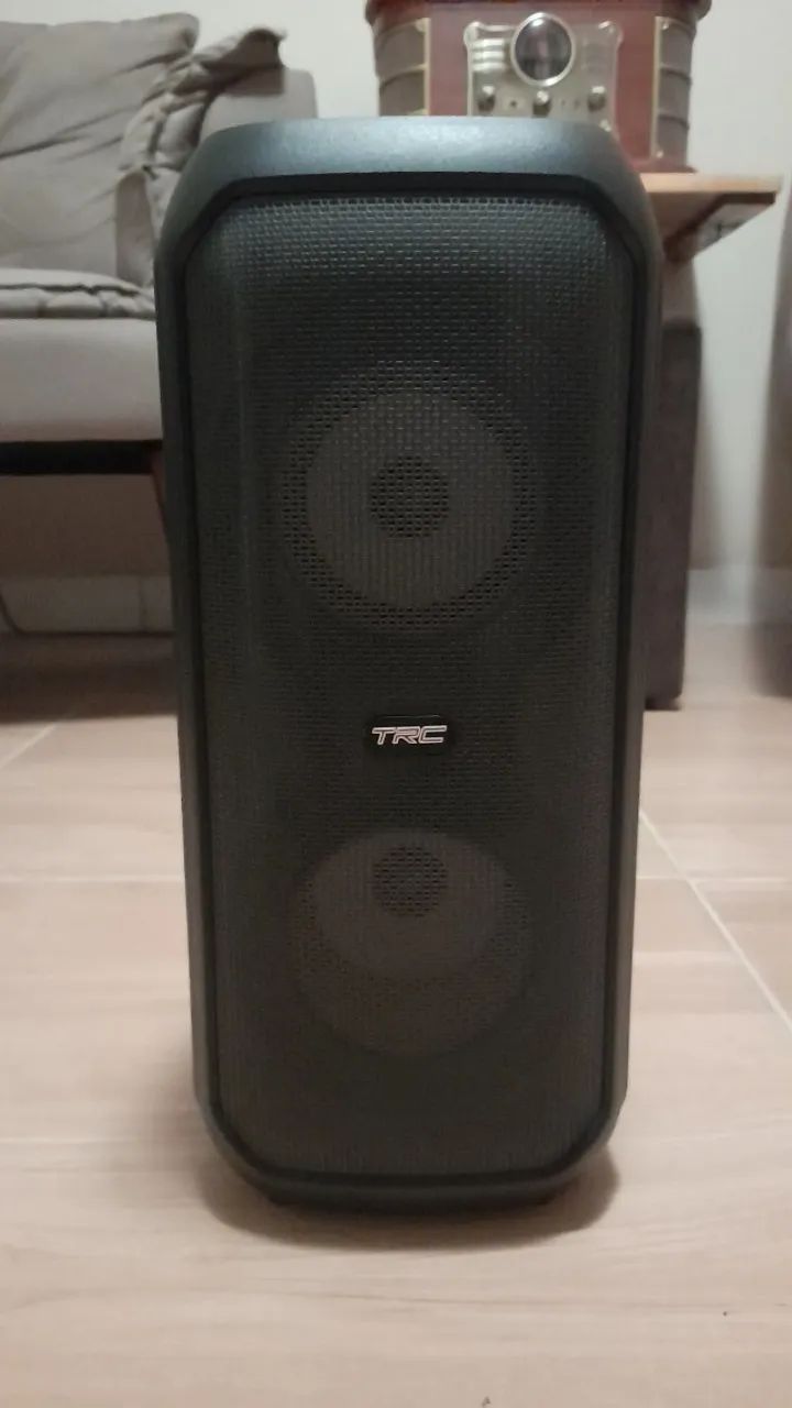 CAIXA DE SOM AMPLIFICADA TRC CT120 - Foto 3