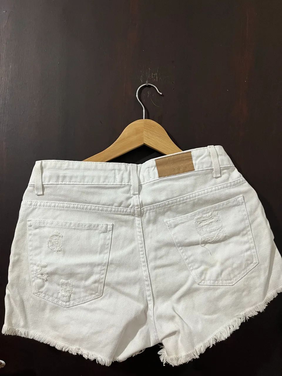 Short jeans branco south  - Foto 2
