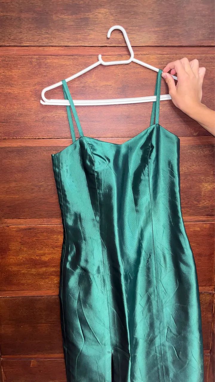 Vestido de festa verde - Foto 2