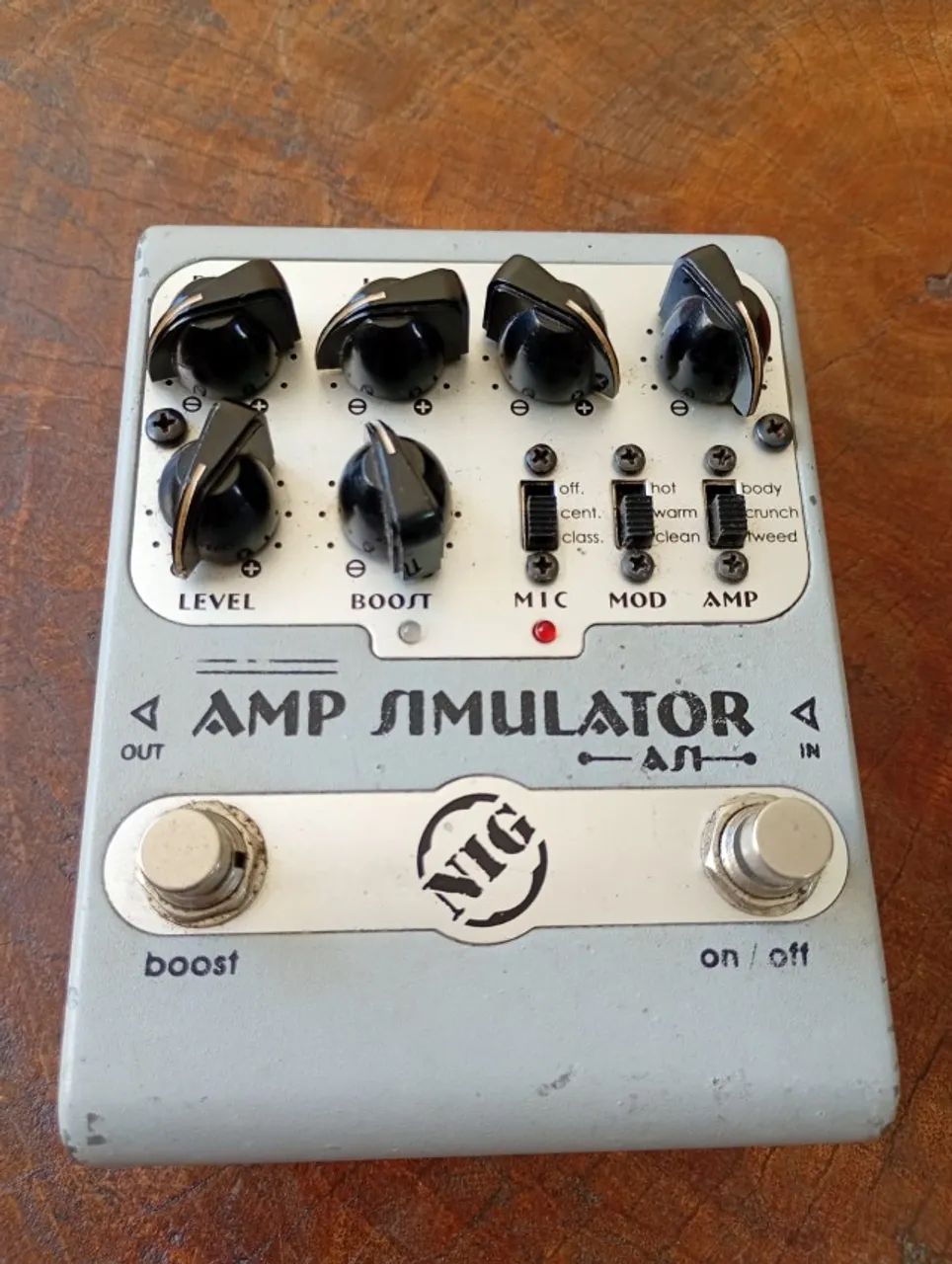 Pedal NIG Amp Simulator - Foto 2