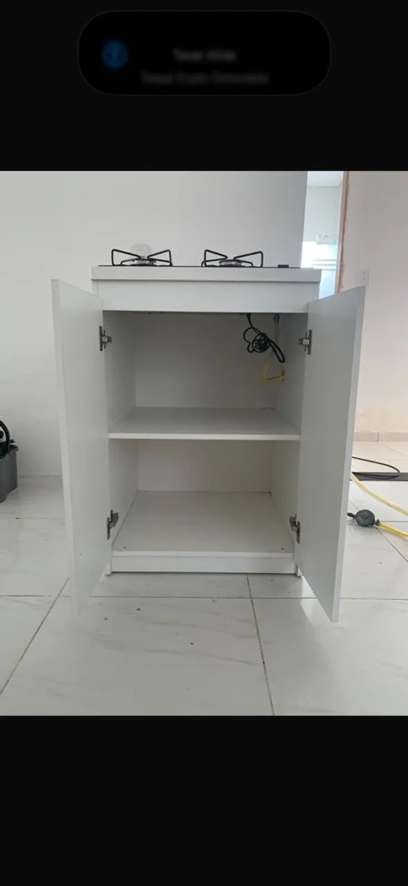 Fogão Cooktop  com armário  - Foto 4