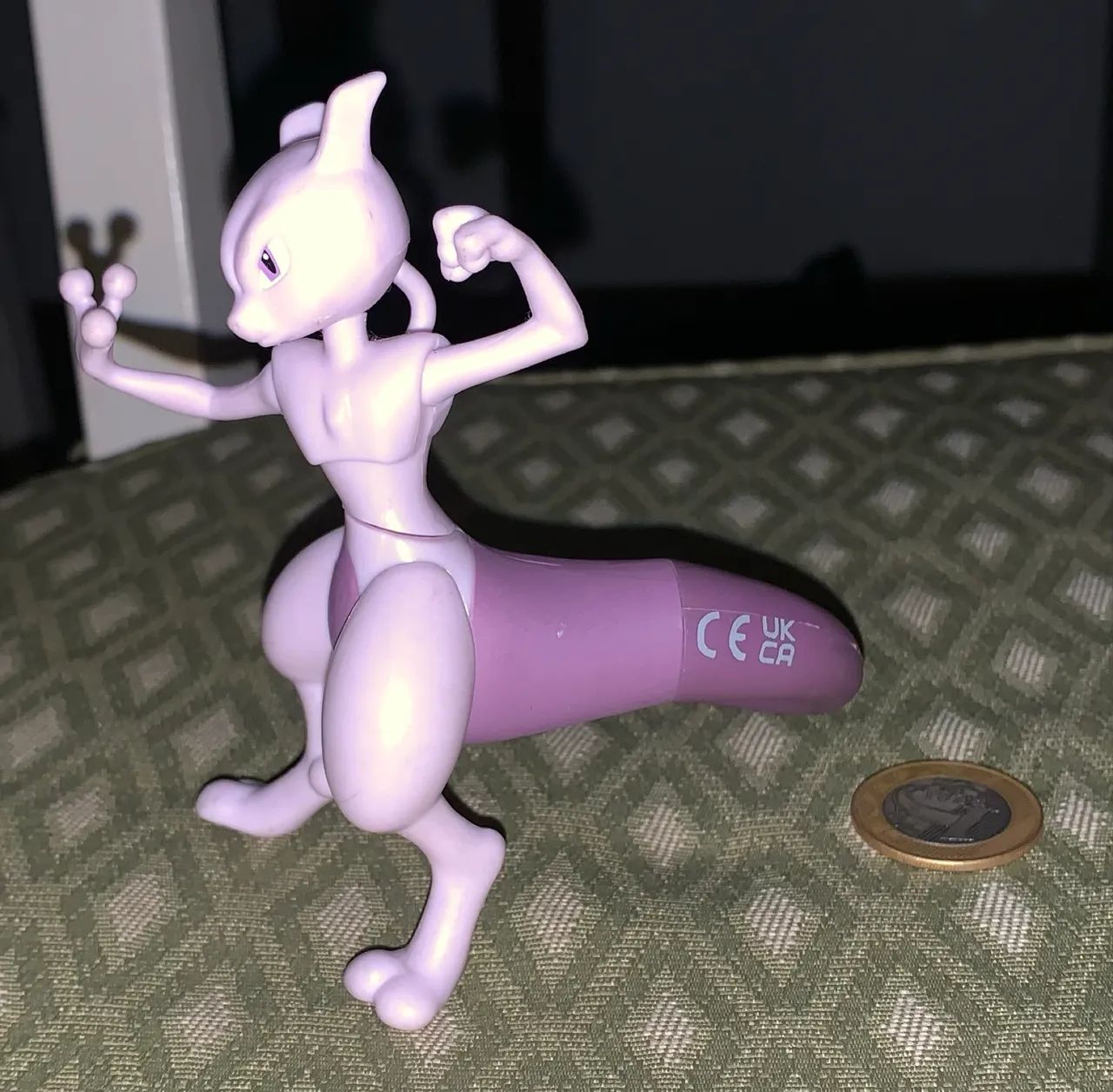 Pokémon Mewtwo Action figure original Nintendo 12cm impecável  - Foto 4