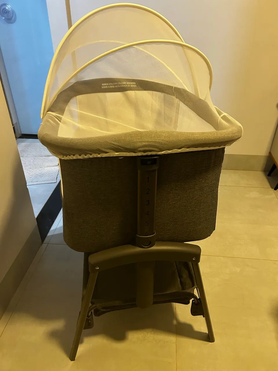 Berço Co-Sleeper Galzerano com Mosquiteiro e Regulagem de Altura - Foto 2