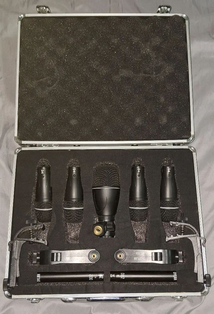 Vendo microfones para bateria acústica Dylan DD7.  - Foto 3