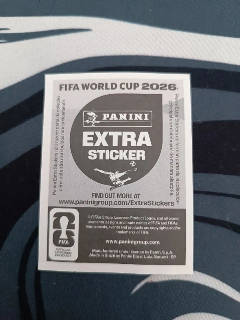 Figurinha Legend Extra Sticker CR7 Bronze 2026 - Foto 2
