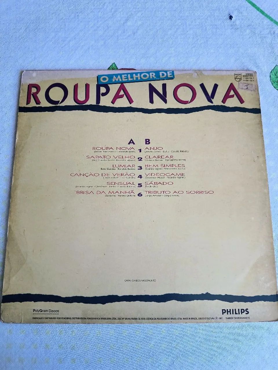 Disco de Vinil - O melhor de Roupa Nova  - Foto 2