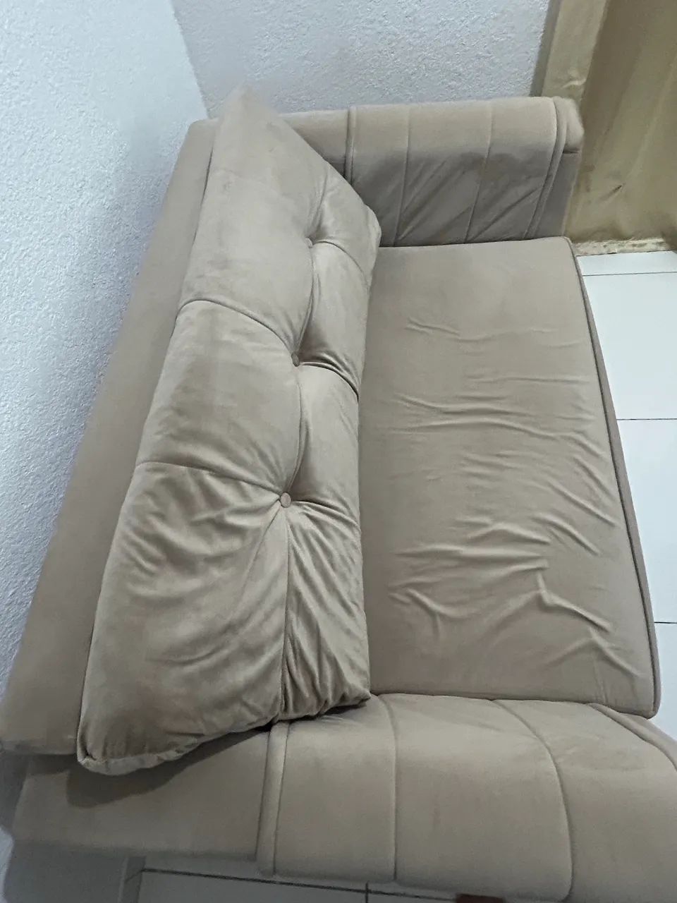 Sofá 2 lugares veludo  - Foto 5