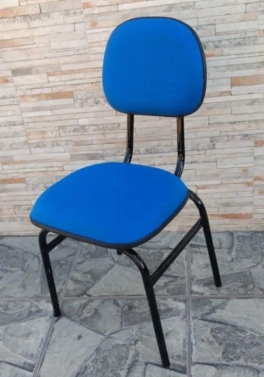 Cadeira fixa para escritório, recepção..