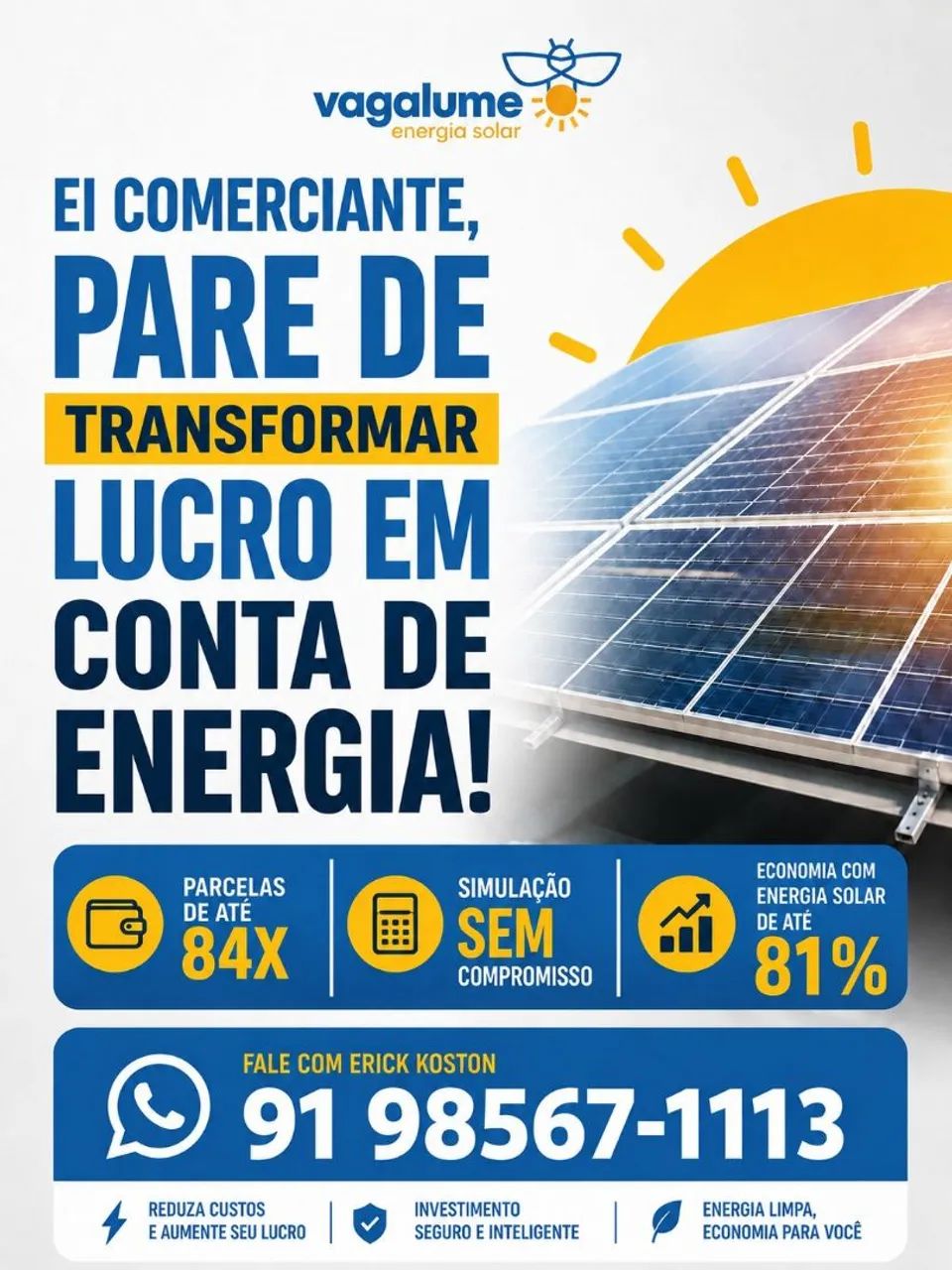 ENERGIA SOLAR / PLACA SOLAR 