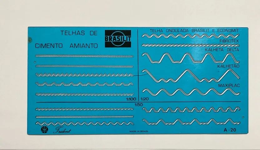 Gabarito Técnico Trident (modelo A-18 e A-20 linha Coberturas e Telhas) - Foto 2
