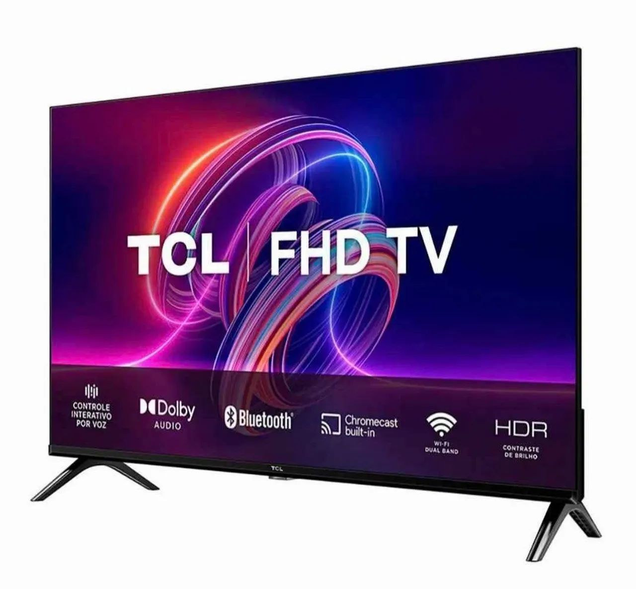 Smart TV TCL FHD 43 Polegadas - Wi-Fi, Bluetooth, HDR